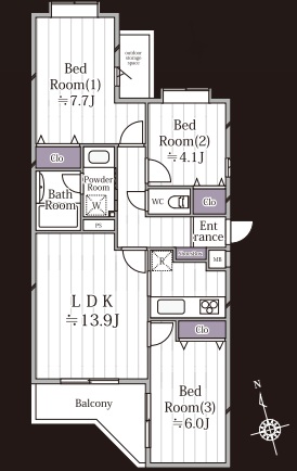 中古マンション さいたま市南区大谷場２丁目 JR武蔵野線南浦和駅 2,780万円