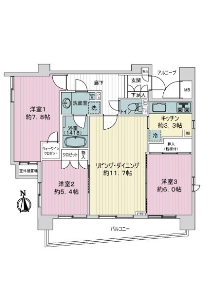中古マンション 東京都墨田区本所１丁目 都営大江戸線蔵前駅 9,980万円
