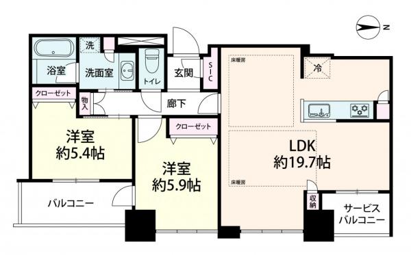 中古マンション 大阪市中央区瓦町３丁目 大阪メトロ御堂筋線本町駅 1億2,480万円