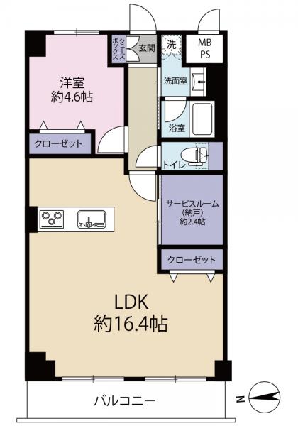 中古マンション 豊島区西巣鴨１丁目 都電荒川線巣鴨新田駅 6,100万円