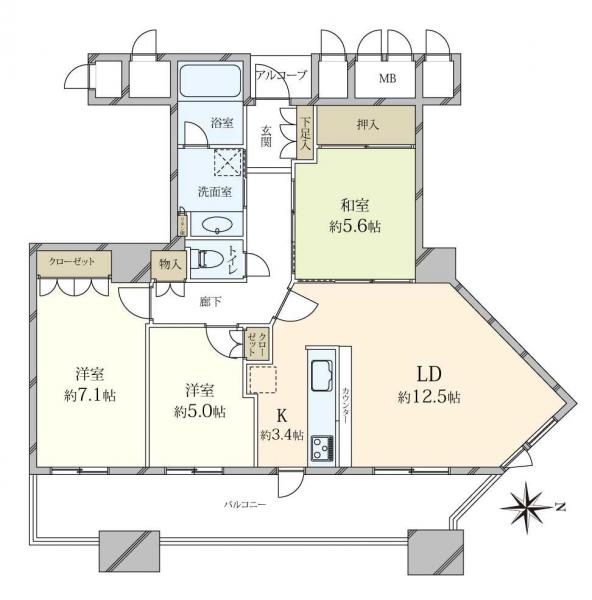 中古マンション 大阪府大阪市天王寺区筆ケ崎町 近鉄大阪線大阪上本町駅 9,880万円