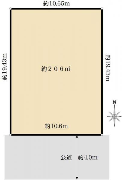 土地 大阪府八尾市東山本新町４丁目 近鉄大阪線河内山本駅 6,000万円