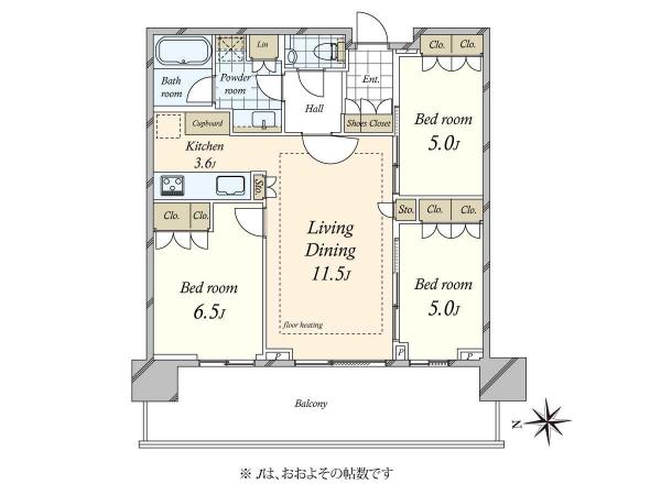 新築マンション 東京都中央区晴海５丁目 都営大江戸線勝どき駅 1億7,980万円