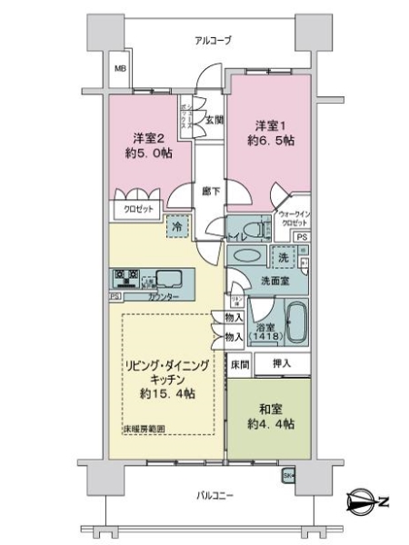 中古マンション 兵庫県神戸市中央区東川崎町１丁目 JR東海道本線（米原〜神戸）神戸駅 7,580万円