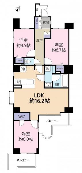 中古マンション さいたま市見沼区島町 JR東北本線 (宇都宮線）東大宮駅 3,180万円