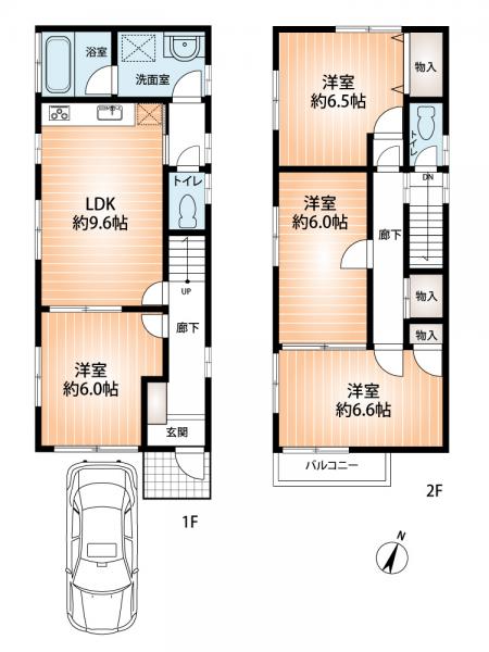 中古戸建 神戸市灘区六甲台町 阪急神戸線六甲駅 3,280万円