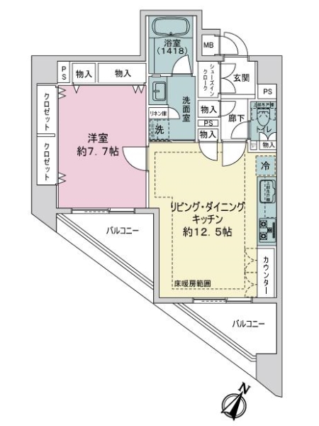 中古マンション 東京都新宿区西早稲田２丁目 東西線早稲田駅 8,480万円