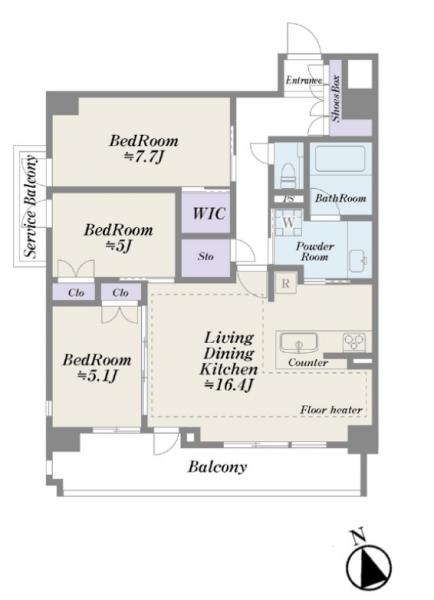 中古マンション 目黒区目黒本町６丁目 東急目黒線西小山駅 1億4,500万円