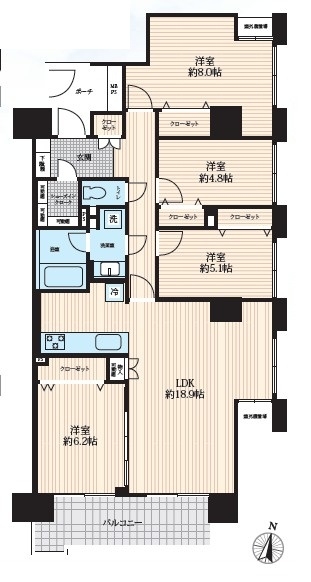中古マンション さいたま市大宮区大門町３丁目 JR高崎線大宮駅 9,480万円