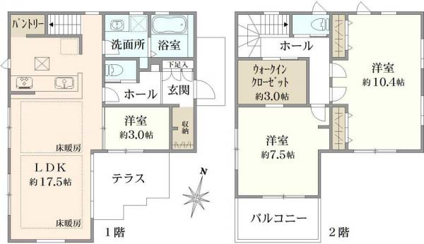 中古戸建 埼玉県さいたま市西区西大宮２丁目 JR川越線西大宮駅 4,980万円