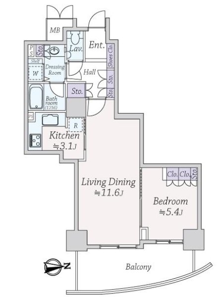 中古マンション 東京都品川区大崎１丁目 JR山手線大崎駅 9,800万円