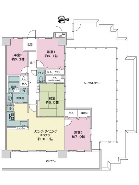 中古マンション 兵庫県明石市大久保町福田３丁目 JR山陽本線大久保駅 3,280万円