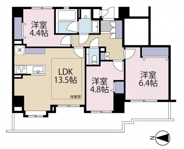 中古マンション 文京区白山２丁目 丸の内線後楽園駅 1億3,555万円