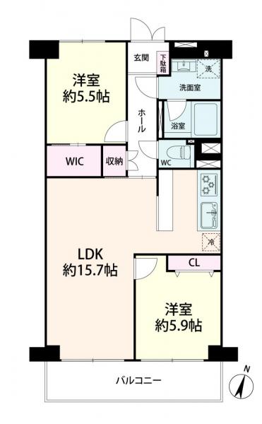 中古マンション 大阪府大阪市西淀川区姫里２丁目5-8 阪神本線姫島駅 2,398万円
