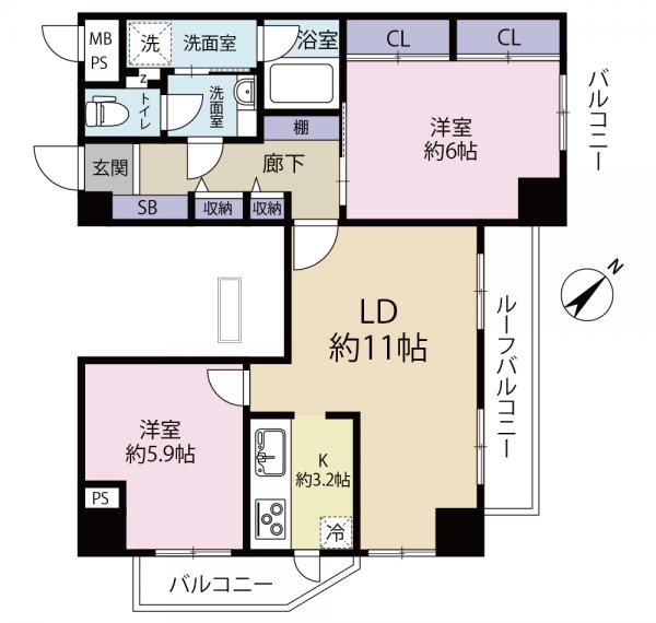 中古マンション 豊島区西巣鴨１丁目 都営三田線西巣鴨駅 7,480万円