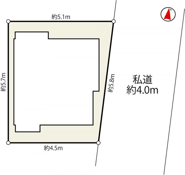 土地 中野区上高田２丁目 西武新宿線新井薬師前駅 2,980万円