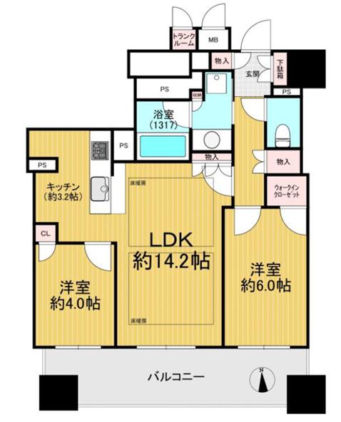 中古マンション 大阪市中央区常盤町２丁目 大阪メトロ谷町線谷町四丁目駅 8,780万円