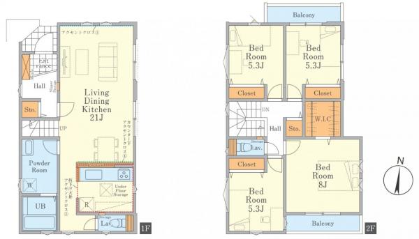 新築戸建 東大和市南街１丁目 西武拝島線東大和市駅 5,999万円