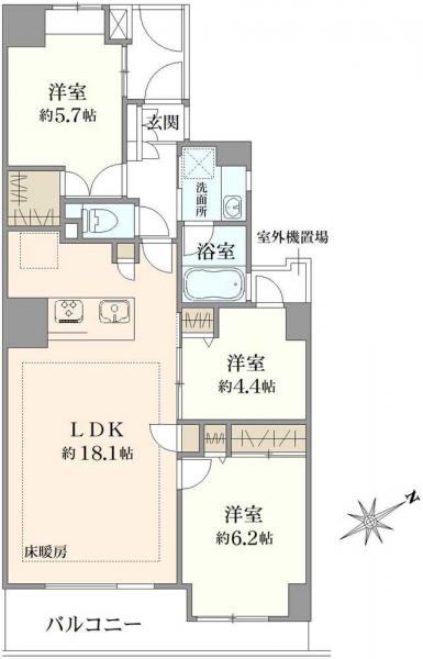 中古マンション 東京都立川市曙町２丁目 JR中央本線立川駅 8,299万円