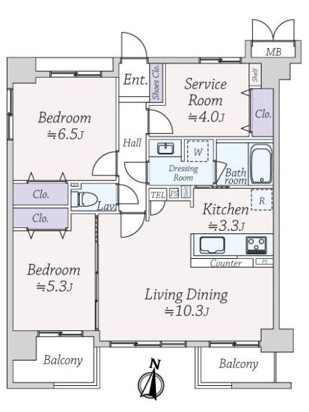 中古マンション 埼玉県さいたま市大宮区下町２丁目 JR京浜東北線大宮駅 5,980万円