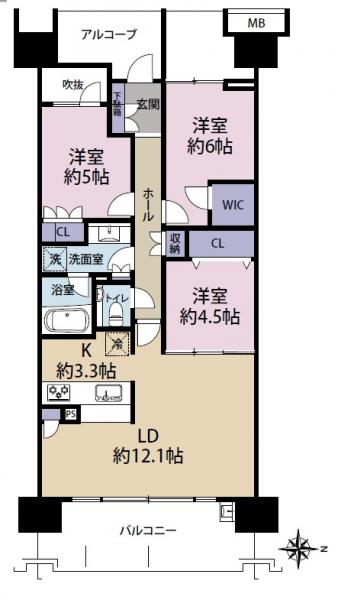 中古マンション 杉並区井草２丁目 西武新宿線井荻駅 8,860万円