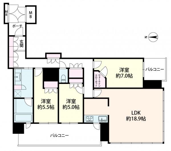 中古マンション 大阪市中央区南本町１丁目 大阪メトロ中央線堺筋本町駅 1億8,800万円