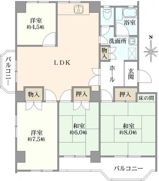 中古マンション 兵庫県宝塚市中山五月台６丁目 阪急宝塚線中山観音駅 300万円