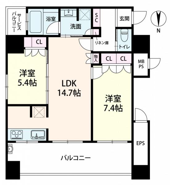中古マンション 大阪市中央区淡路町３丁目 大阪メトロ御堂筋線本町駅 7,680万円