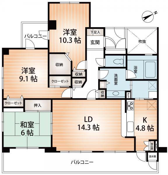 中古マンション 神戸市東灘区鴨子ケ原２丁目 阪急神戸線御影駅 3,480万円