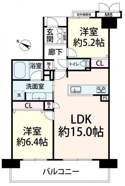 中古マンション 大阪府大阪市西淀川区歌島２丁目4-39 JR東海道本線（米原〜神戸）塚本駅 3,580万円