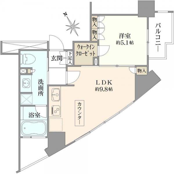 中古マンション 東京都武蔵野市中町１丁目 JR中央本線三鷹駅 5,600万円