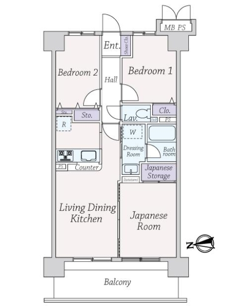 中古マンション 大阪府大阪市此花区伝法３丁目 阪神なんば線伝法駅 2,590万円