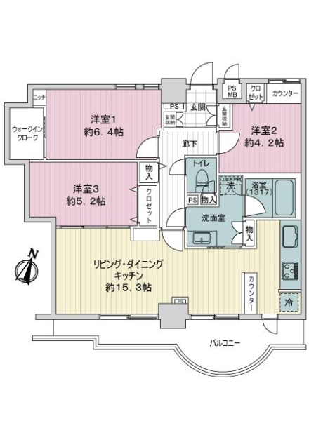 中古マンション 東京都足立区千住１丁目 千代田線北千住駅 7,780万円