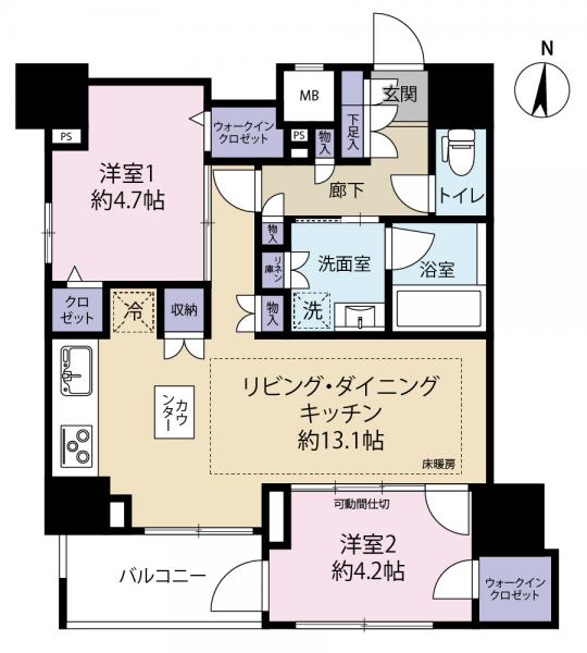 中古マンション 台東区三ノ輪２丁目 日比谷線三ノ輪駅 8,180万円