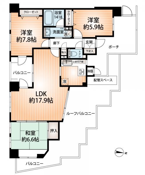 中古マンション 神戸市須磨区須磨本町１丁目 山陽電鉄本線須磨寺駅 3,500万円