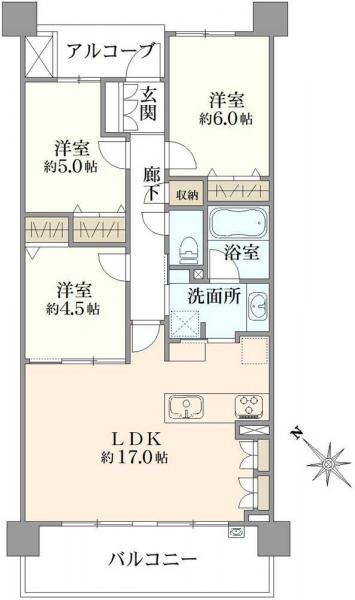 中古マンション 東京都足立区西新井栄町１丁目 東武大師線西新井駅 9,998万円