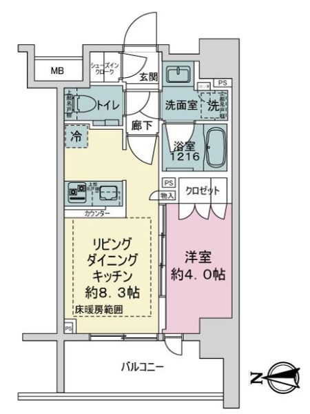 中古マンション 東京都荒川区東日暮里５丁目 JR山手線日暮里駅 4,980万円