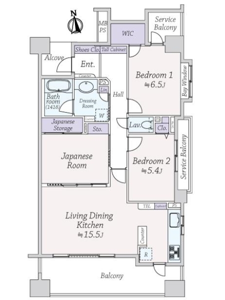 中古マンション 東京都葛飾区奥戸２丁目 京成押上線京成立石駅 5,280万円
