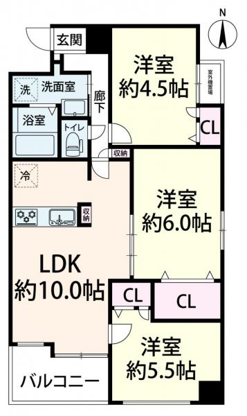 中古マンション 大阪市北区池田町 JR大阪環状線天満駅 5,980万円