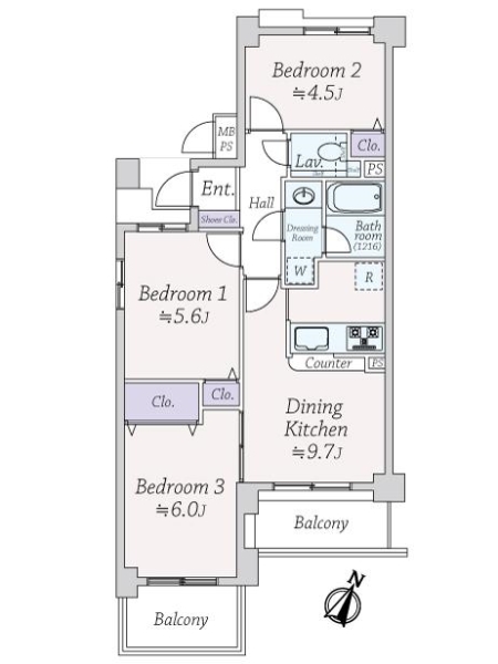 中古マンション 埼玉県川口市金山町 JR京浜東北線川口駅 3,450万円