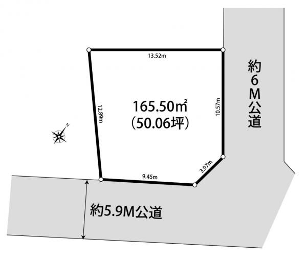 土地 さいたま市岩槻区上野２丁目 東武野田線東岩槻駅 2,480万円