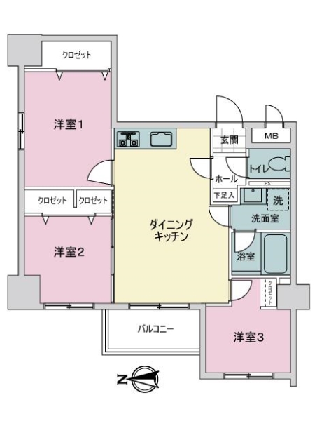 中古マンション 東京都大田区大森本町２丁目 京急本線平和島駅 3,680万円