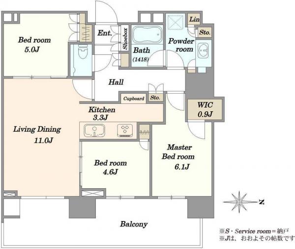 新築マンション 東京都中央区晴海５丁目 都営大江戸線勝どき駅 1億4,580万円