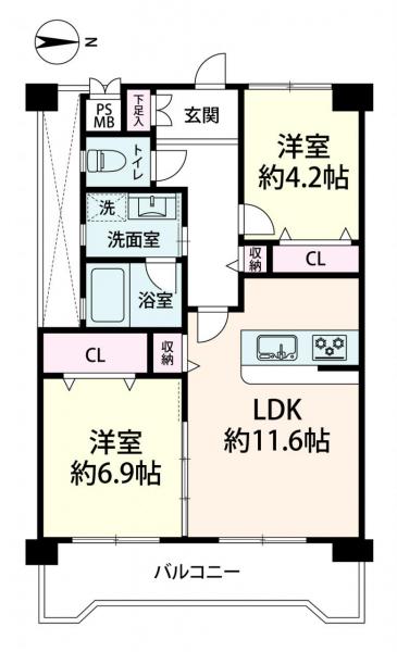 中古マンション 大阪市北区同心１丁目 大阪メトロ堺筋線扇町駅 3,898万円