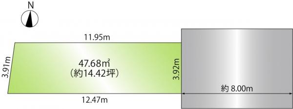 土地 大阪市北区本庄東２丁目 大阪メトロ谷町線天神橋筋六丁目駅 4,200万円