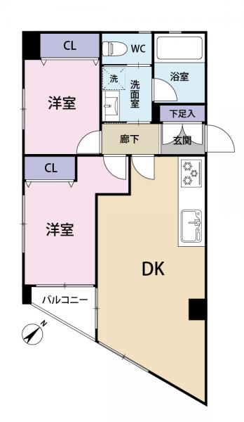 中古マンション 荒川区西日暮里６丁目 JR山手線西日暮里駅 2,750万円