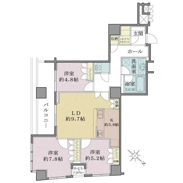 中古マンション 東京都品川区東品川２丁目 東京臨海高速鉄道天王洲アイル駅 1億2,480万円