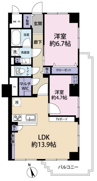 中古マンション 新宿区西早稲田２丁目 副都心線西早稲田駅 8,499万円