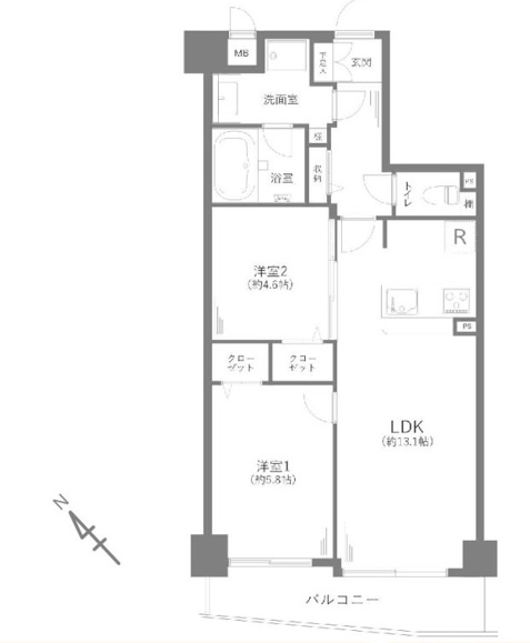 中古マンション 豊島区南長崎４丁目 西武池袋線東長崎駅 7,180万円