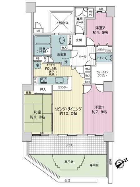 中古マンション 千葉県市川市相之川１丁目 東西線南行徳駅 3,680万円